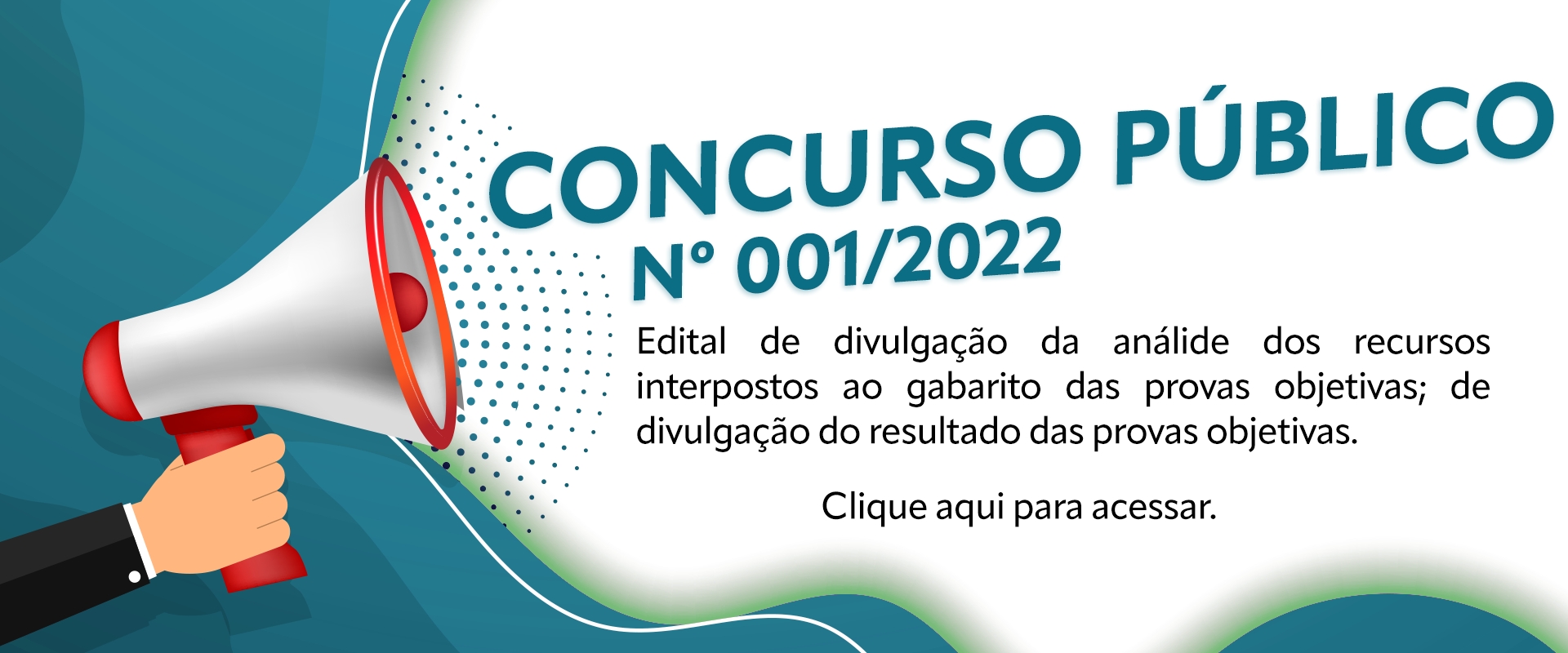 EDITAL DE DIVULGAÇÃO DAS PROVAS OBJETIVAS 