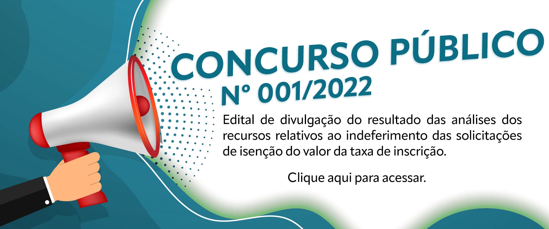 Edital de divulgação do resultado das análises dos recursos 
