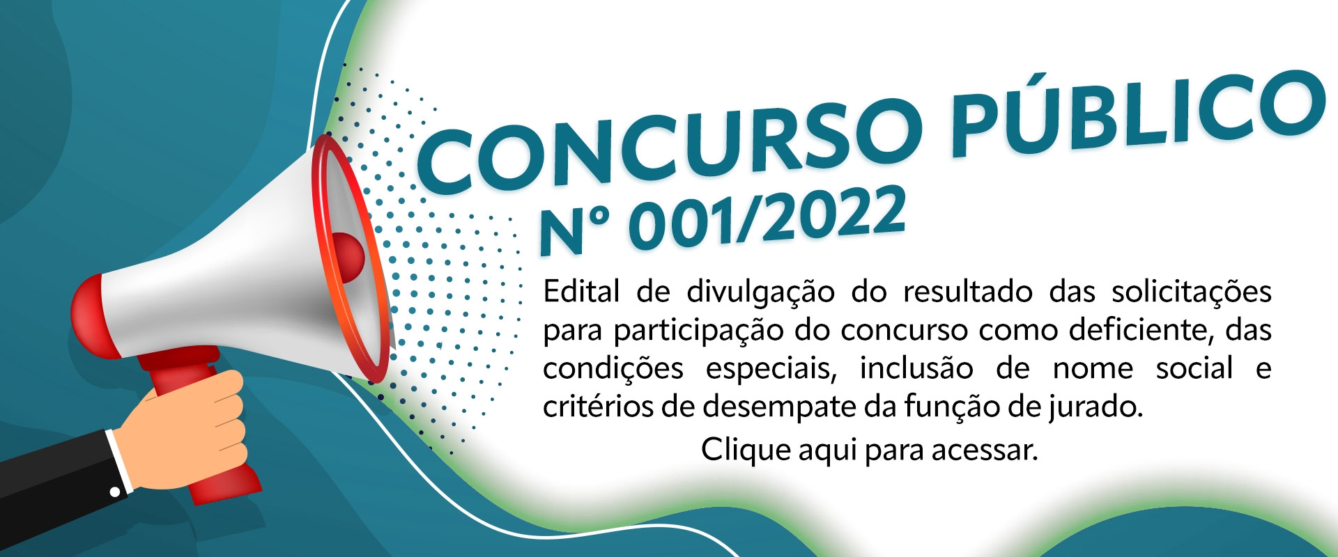 CONCURSO PÚBLICO 001/2022 - EDITAL DE DIVULGACAO DE RESULTADOS 